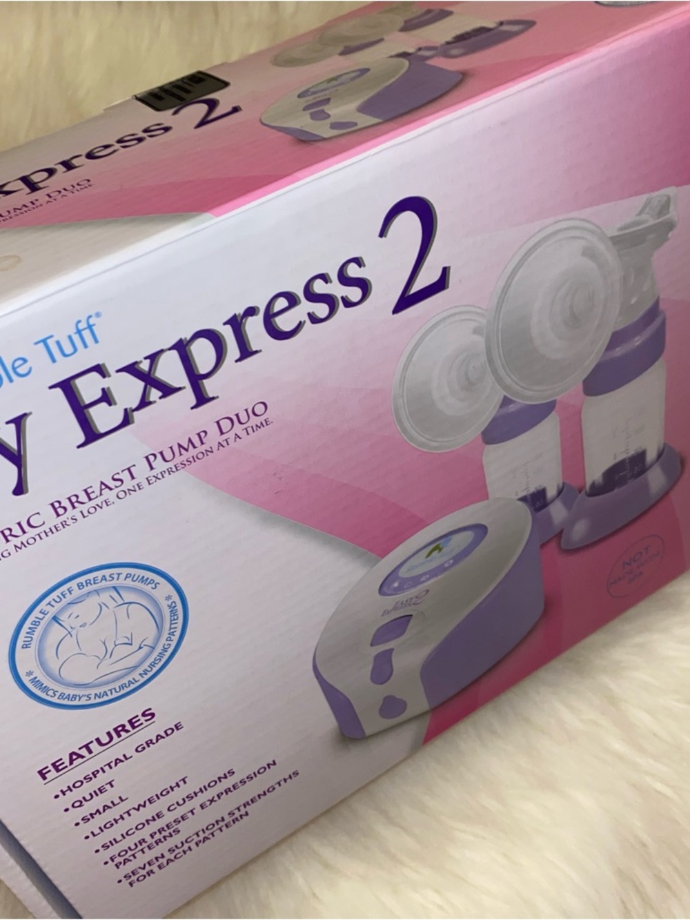 New sealed box Easy Express Electric Breast pump Duo - Picture 5 of 8